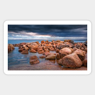 Rocks, Richardsons Beach Sticker